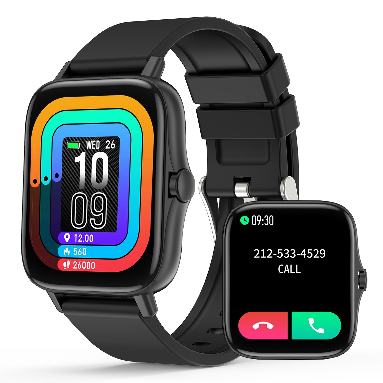 1.7" HD Touch Screen Smart Watches , Activity Fitness Tracker with Health Monitor and Sleep, IP67 Waterproof Smartwatch